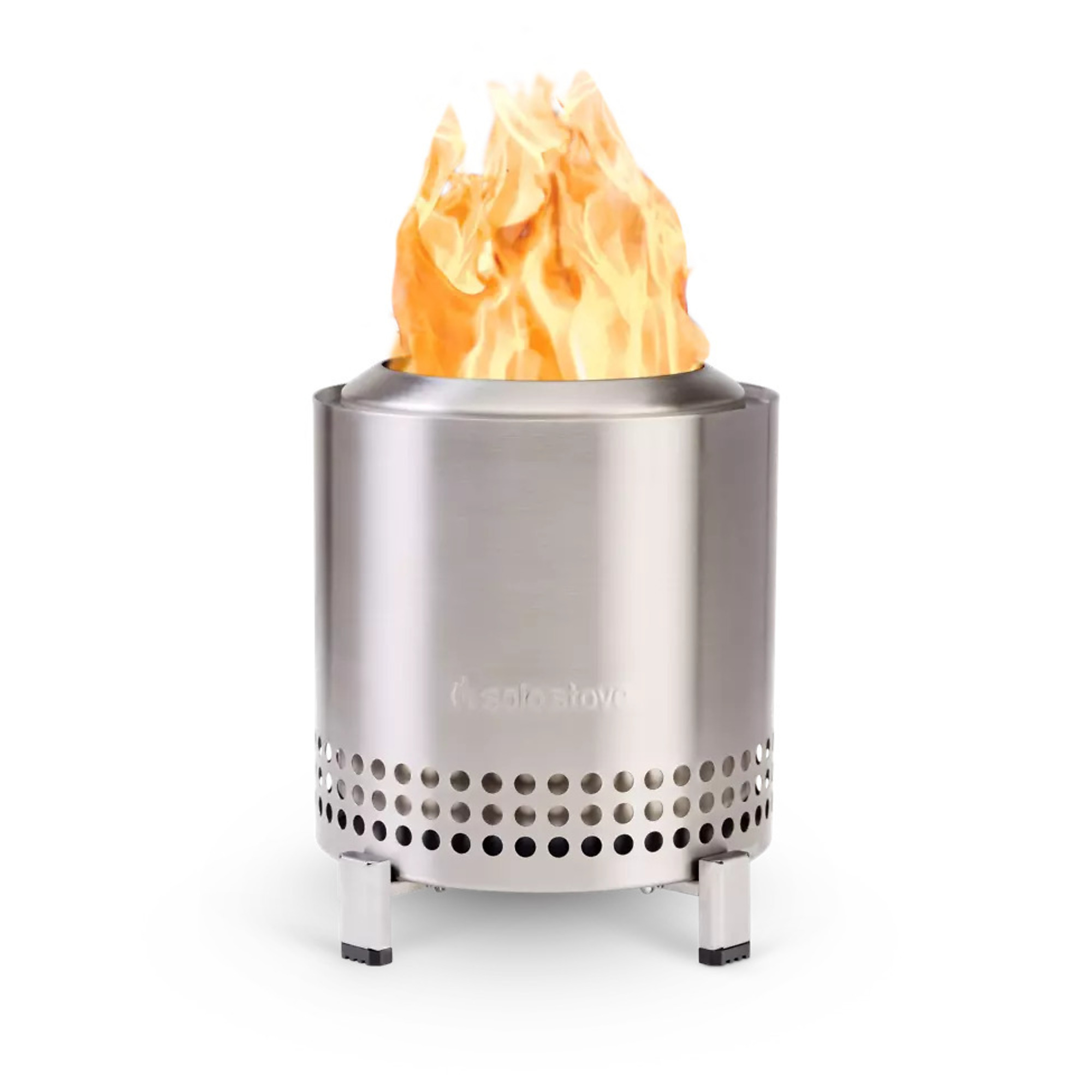Solo Stove Tabletop Fire Pit - Stainless Steel, Dual Fuel, Smokeless, Model# SSMESA-XL-SS